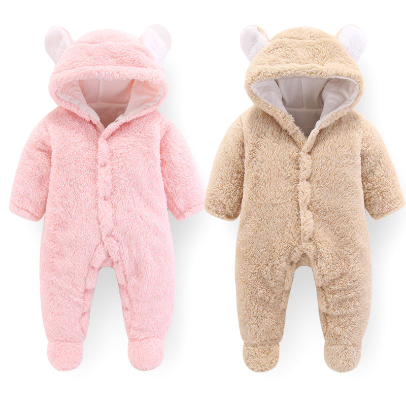 Puddle and Patch™ Baby Jumpsuit Romper Newborn Outfit – Soft Cotton Bodysuit for Newborns and Infants