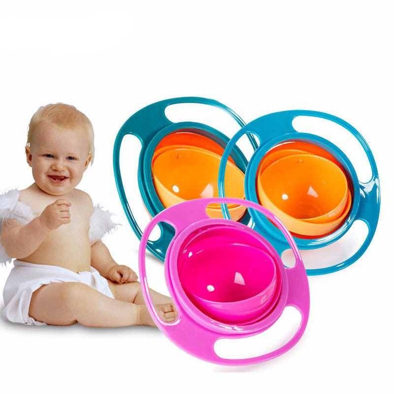 360 Rotate Universal Spill-proof Bowl – Creative and Durable Baby Dinnerware