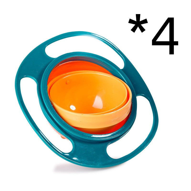 360 Rotate Universal Spill-proof Bowl – Creative and Durable Baby Dinnerware