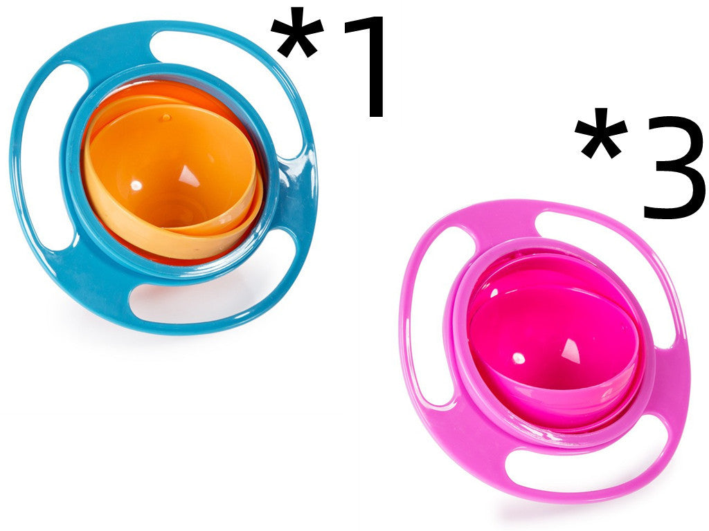 360 Rotate Universal Spill-proof Bowl – Creative and Durable Baby Dinnerware