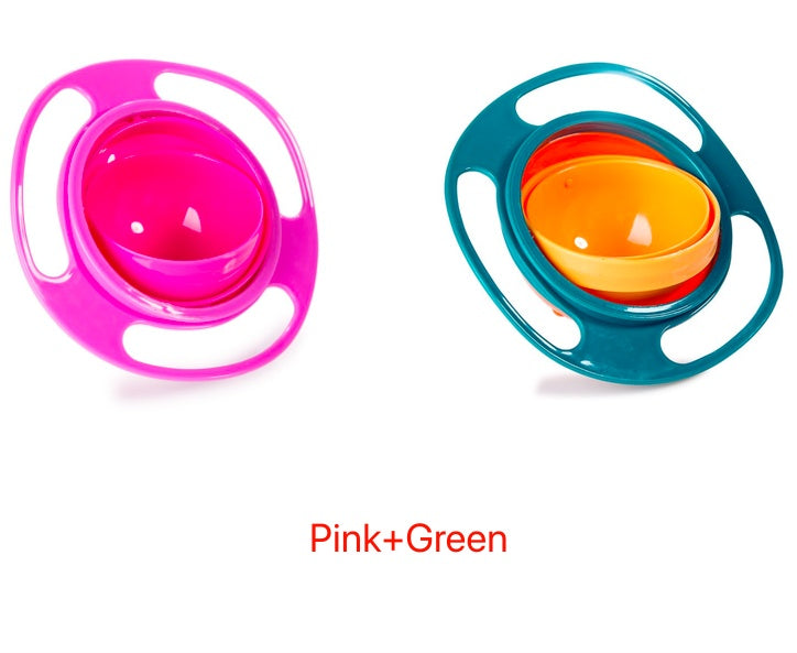 360 Rotate Universal Spill-proof Bowl – Creative and Durable Baby Dinnerware
