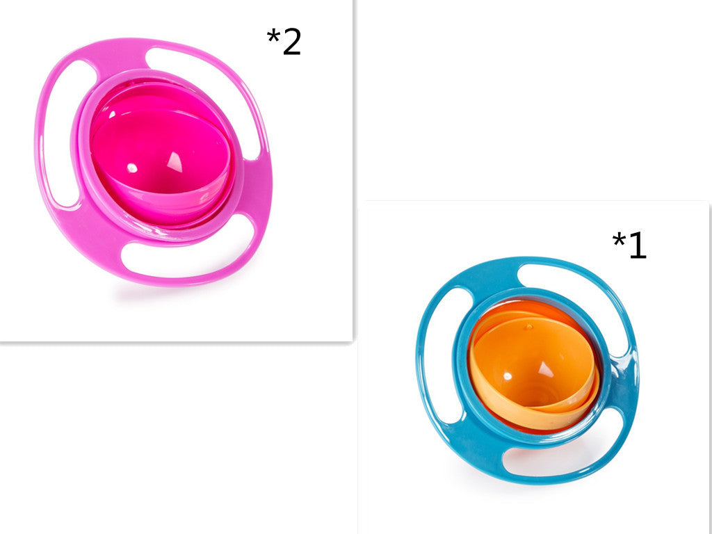 360 Rotate Universal Spill-proof Bowl – Creative and Durable Baby Dinnerware