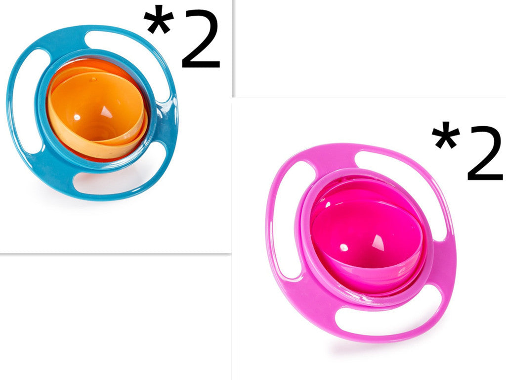 360 Rotate Universal Spill-proof Bowl – Creative and Durable Baby Dinnerware