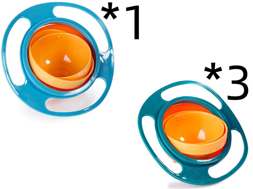 360 Rotate Universal Spill-proof Bowl – Creative and Durable Baby Dinnerware