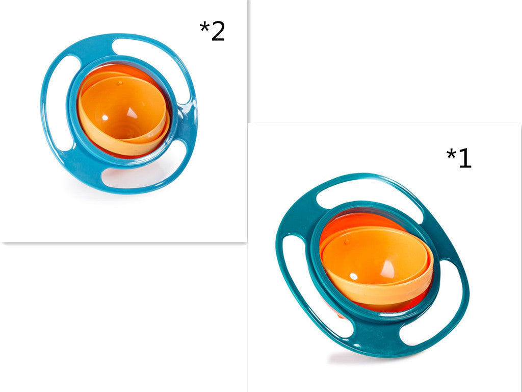 360 Rotate Universal Spill-proof Bowl – Creative and Durable Baby Dinnerware