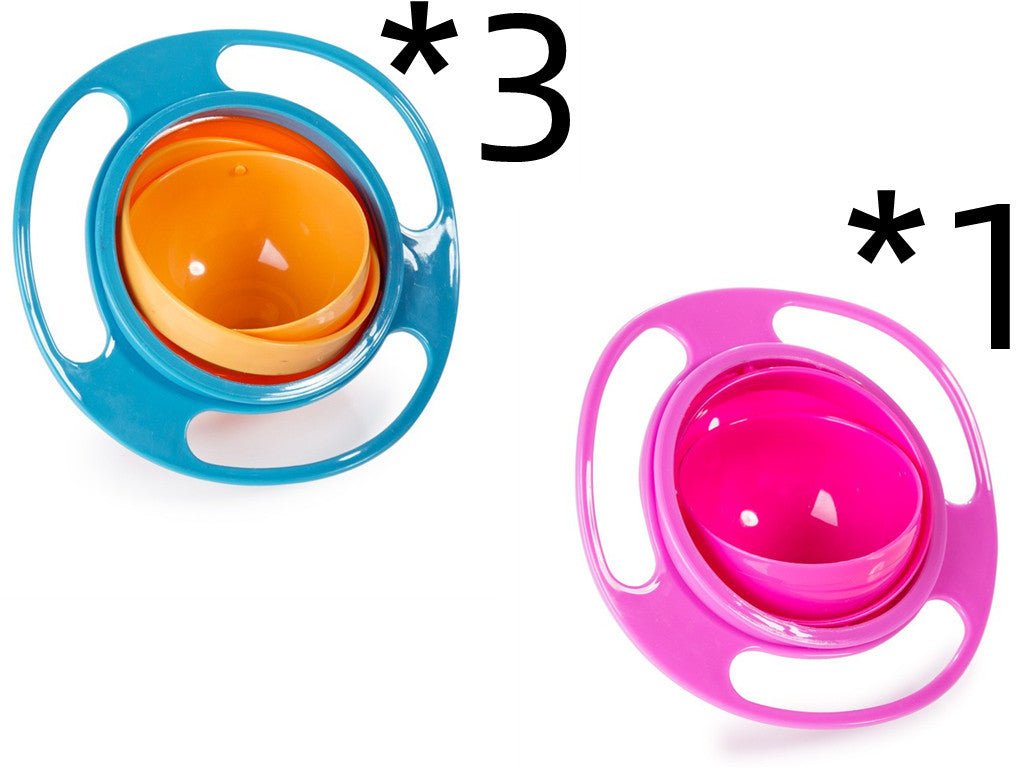 360 Rotate Universal Spill-proof Bowl – Creative and Durable Baby Dinnerware