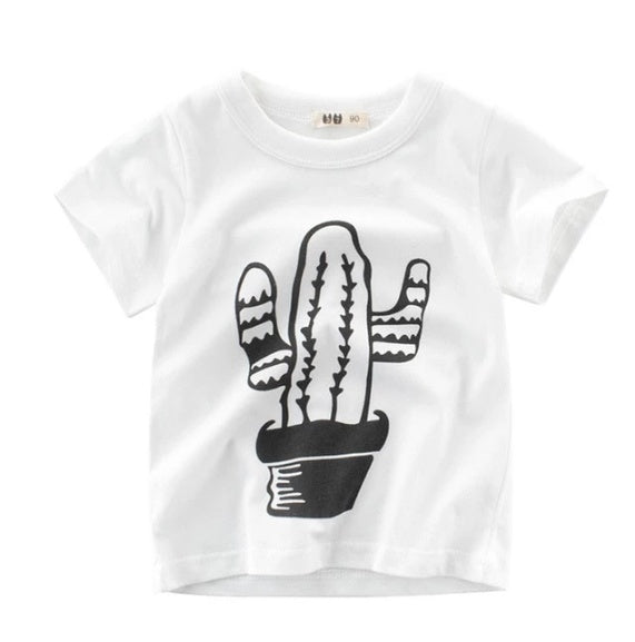 Puddle and Patch™ Children's Summer Boys Cotton T-shirt - Short Sleeves