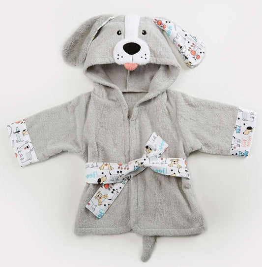Cartoon Cute Animal Hooded Baby Bathrobe – Pure Cotton for Comfort and Warmth
